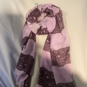 Purple scarf